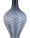 Currey and Company - 6000-1064 - One Light Table Lamp - Zeta - Gray Blue/Clear