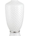 Currey and Company - 6000-1066 - Two Light Table Lamp - Classico - White/Clear/Polished Nickel