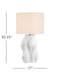 Currey and Company - 6000-1067 - One Light Table Lamp - Watershed - White