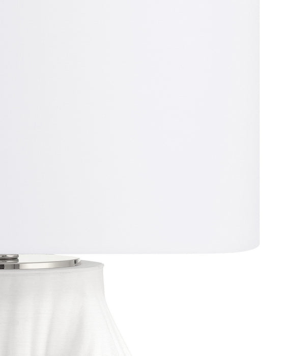 Currey and Company - 6000-1067 - One Light Table Lamp - Watershed - White