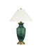 Currey and Company - 6000-1070 - One Light Table Lamp - Claude - Green/Antique Brass