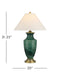 Currey and Company - 6000-1070 - One Light Table Lamp - Claude - Green/Antique Brass