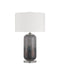 Currey and Company - 6000-1071 - One Light Table Lamp - Lewes - Gray/Clear/Polished Nickel