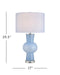 Currey and Company - 6000-1072 - One Light Table Lamp - Duende - Blue/Clear