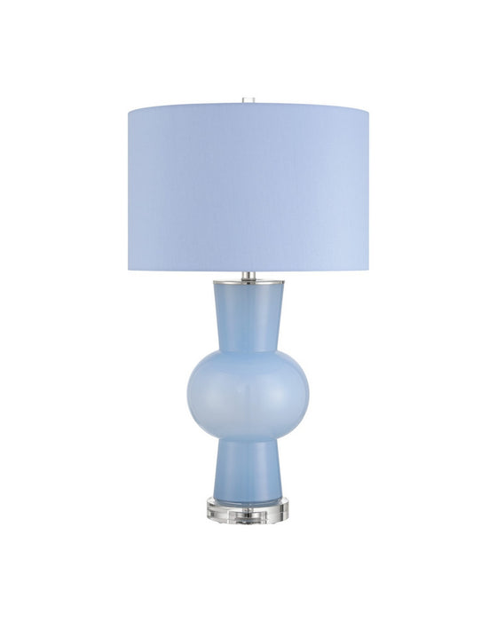 Currey and Company - 6000-1072 - One Light Table Lamp - Duende - Blue/Clear