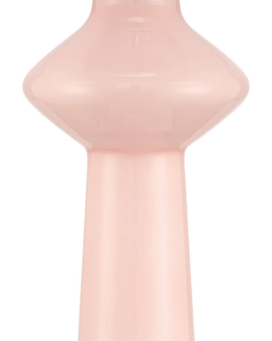 Currey and Company - 6000-1073 - One Light Table Lamp - Henrietta - Pink/Clear