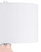 Currey and Company - 6000-1073 - One Light Table Lamp - Henrietta - Pink/Clear