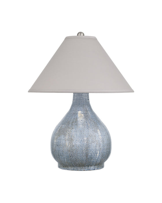 Currey and Company - 6000-1074 - One Light Table Lamp - Malin - Gray/Blue