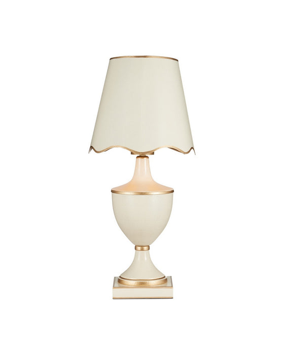 Currey and Company - 6700-0017 - LED Table Lamp - Travelogue - Ivory/Gold