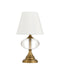 Currey and Company - 6700-0018 - LED Table Lamp - Sashay - Clear/Polished Antique Brass