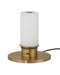 Currey and Company - 6700-0018 - LED Table Lamp - Sashay - Clear/Polished Antique Brass