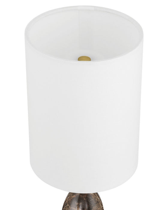 Currey and Company - 6700-0020 - LED Table Lamp - Marche - Brown/Brass