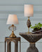Currey and Company - 6700-0020 - LED Table Lamp - Marche - Brown/Brass
