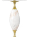 Currey and Company - 6700-0021 - LED Table Lamp - Marche - White/Brass