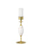 Currey and Company - 6700-0021 - LED Table Lamp - Marche - White/Brass