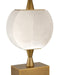 Currey and Company - 6700-0022 - LED Table Lamp - Meandro - White/Antique Brass