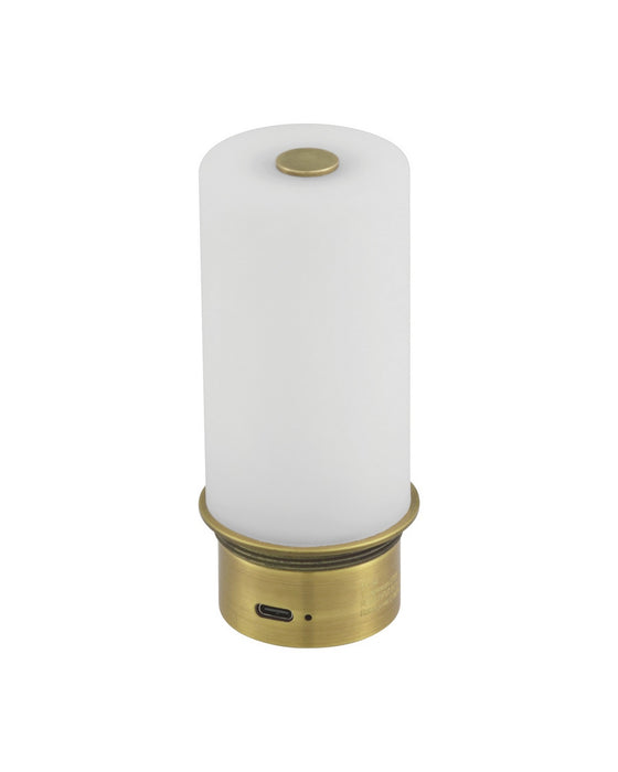 Currey and Company - 6700-0023 - LED Table Lamp - Deauville - Natural/Polished Brass