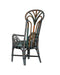 Currey and Company - 7000-1052 - Armchair - Benin Throne - Green/Orange