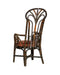Currey and Company - 7000-1062 - Armchair - Benin Throne - Brown/Orange