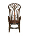Currey and Company - 7000-1062 - Armchair - Benin Throne - Brown/Orange