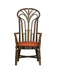 Currey and Company - 7000-1062 - Armchair - Benin Throne - Brown/Orange