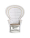 Currey and Company - 7000-1072 - Armchair - Emanuelle - White/Natural