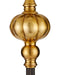 Currey and Company - 8000-0176 - One Light Floor Lamp - Haines - Bronze/Vintage Brass