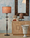 Currey and Company - 8000-0178 - One Light Floor Lamp - Aqueous - Dark Bronze