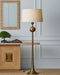 Currey and Company - 8000-0179 - One Light Floor Lamp - Boullee - Antique Brass