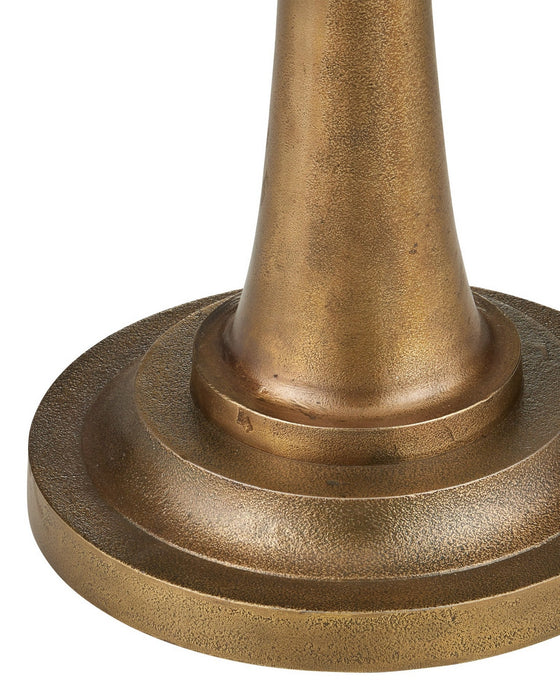 Currey and Company - 8000-0179 - One Light Floor Lamp - Boullee - Antique Brass