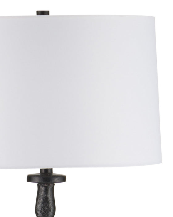Currey and Company - 8000-0180 - One Light Floor Lamp - Mirage - Black