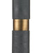 Currey and Company - 8000-0181 - One Light Floor Lamp - Gavin - Brass Antique/Matte Black