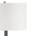 Currey and Company - 8000-0181 - One Light Floor Lamp - Gavin - Brass Antique/Matte Black