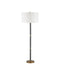Currey and Company - 8000-0181 - One Light Floor Lamp - Gavin - Brass Antique/Matte Black