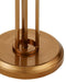 Currey and Company - 8000-0182 - One Light Floor Lamp - Metropolis - Metallic Champagne/Frosted