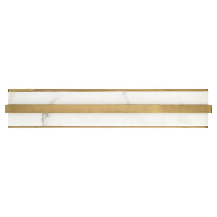 Capital Lighting - 161211AD - LED Vanity - Noah - Aged Brass