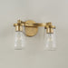 Capital Lighting - 161921AD-664 - Two Light Vanity - Aaron - Aged Brass