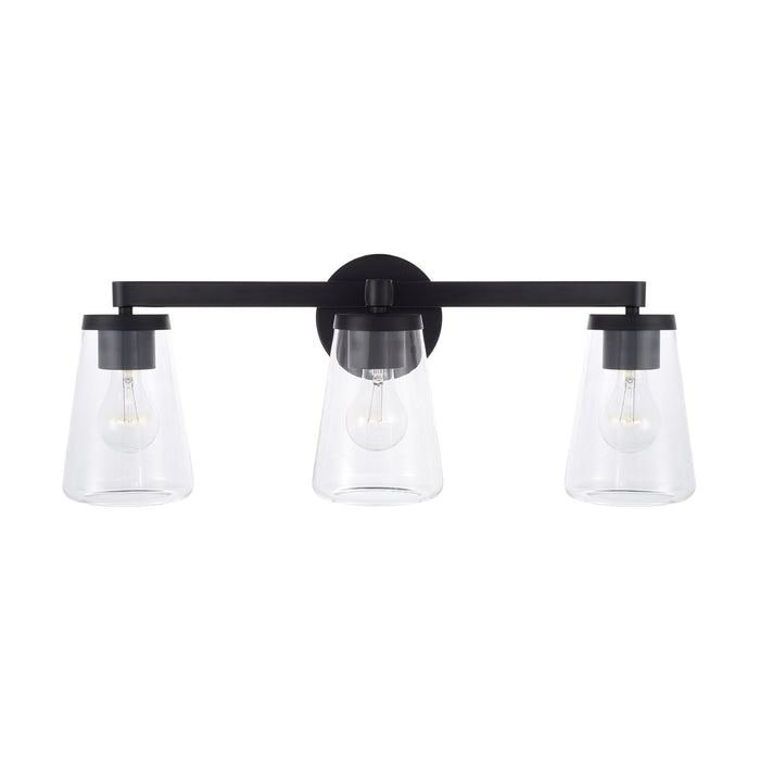 Capital Lighting - 161931MB-664 - Three Light Vanity - Aaron - Matte Black