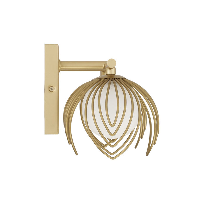 Capital Lighting - 162121GF - Two Light Vanity - Flora - Buffed Gold