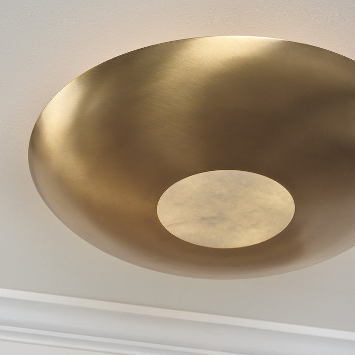 Capital Lighting - 257741AD - Four Light Semi Flush Mount - Gia - Aged Brass