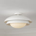 Capital Lighting - 259211WE - One Light Semi Flush Mount - Jensen - Matte White