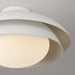 Capital Lighting - 259211WE - One Light Semi Flush Mount - Jensen - Matte White