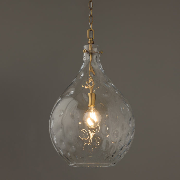 Capital Lighting - 325011AD - One Light Pendant - Bristol - Aged Brass