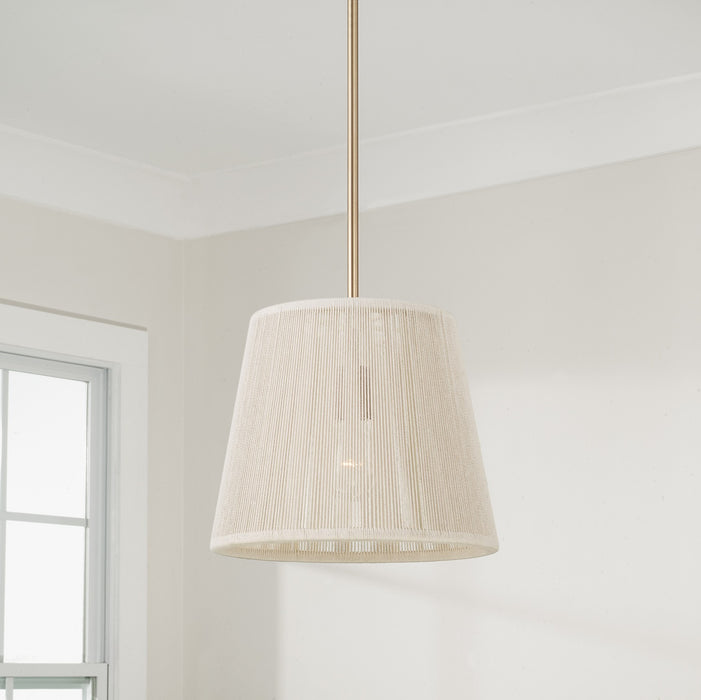 Capital Lighting - 357911MA - One Light Pendant - Tara - Matte Brass