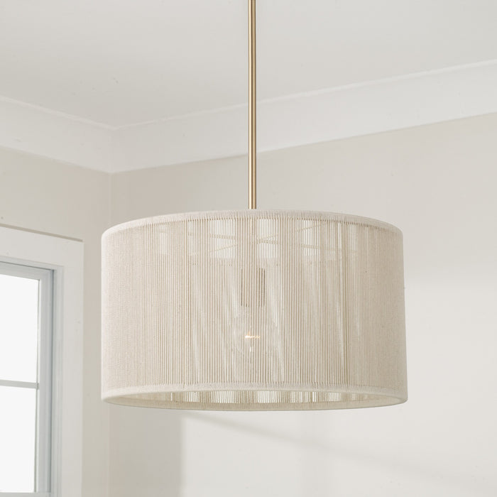 Capital Lighting - 357914MA - One Light Pendant - Tara - Matte Brass