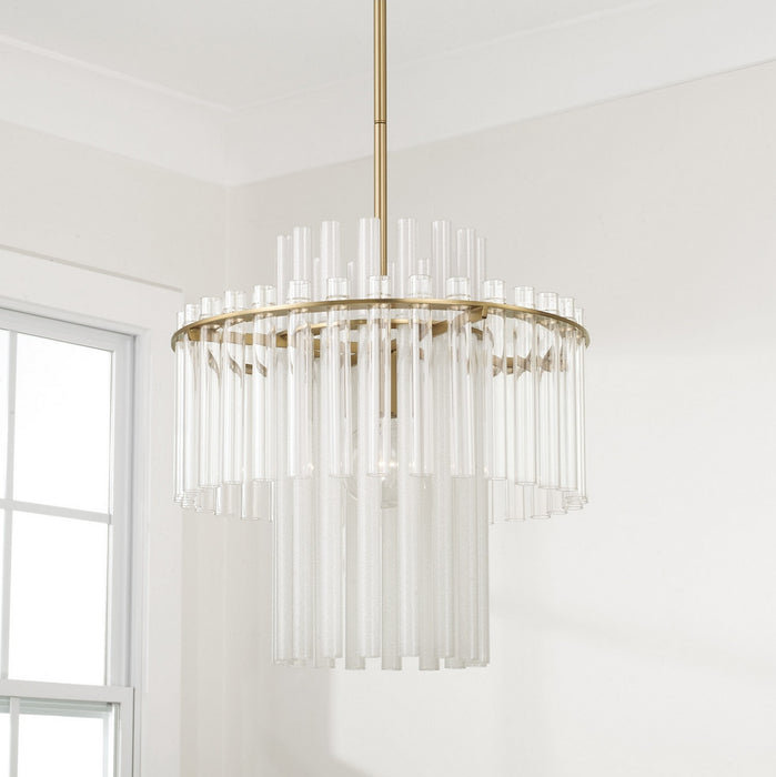 Capital Lighting - 358711AD - One Light Pendant - Blair - Aged Brass