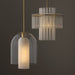 Capital Lighting - 358711AD - One Light Pendant - Blair - Aged Brass
