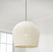 Capital Lighting - 358813AD - One Light Pendant - Natalia - Aged Brass