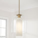Capital Lighting - 358911AD - One Light Pendant - Liz - Aged Brass