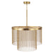 Capital Lighting - 359321AD - LED Pendant - Rae - Aged Brass